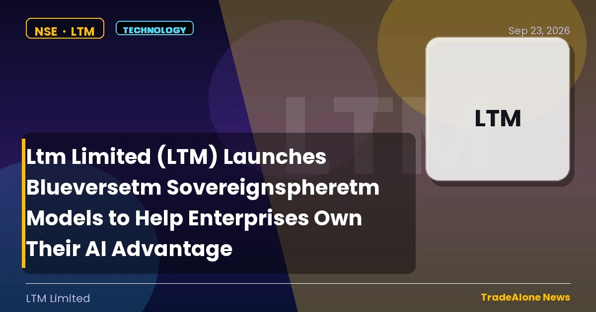 Ltm Limited LTM Q3 FY27 Blueverse Sovereignsphere Models