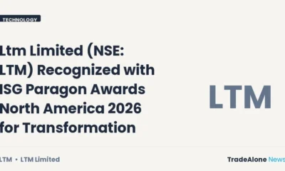 Ltm Limited NSE LTM ISG Paragon Awards North America 2026