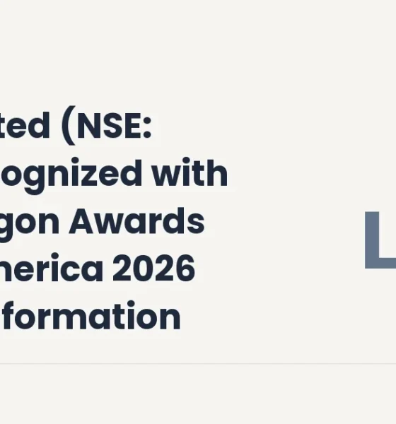 Ltm Limited NSE LTM ISG Paragon Awards North America 2026