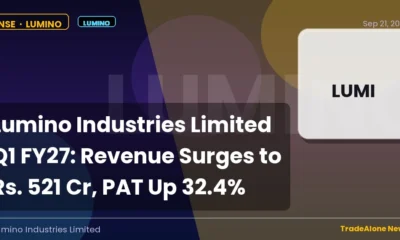 Lumino Industries Limited Lumino Q1 FY27 Results