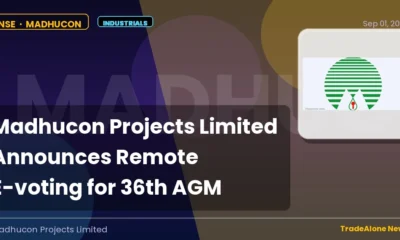 Madhucon Projects Limited NSE Madhucon 36th AGM