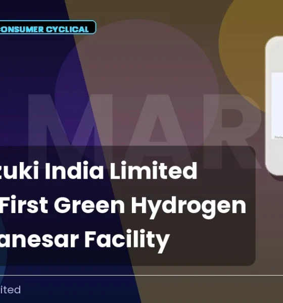 Maruti Suzuki Maruti Green Hydrogen Plant