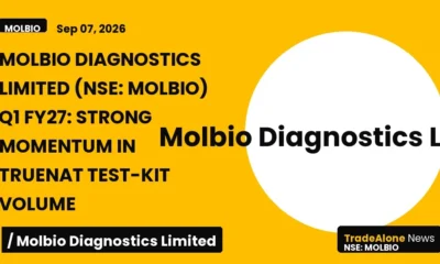 Molbio Diagnostics Limited NSE Molbio Q1 FY27 Results