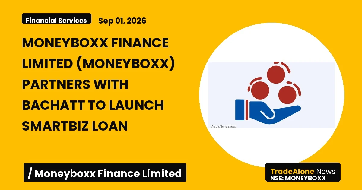 Moneyboxx Finance Limited Moneyboxx Partnership Launch Smartbiz Loan