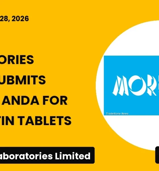 Morepen Laboratories Limited Morepenlab First U.S. ANDA