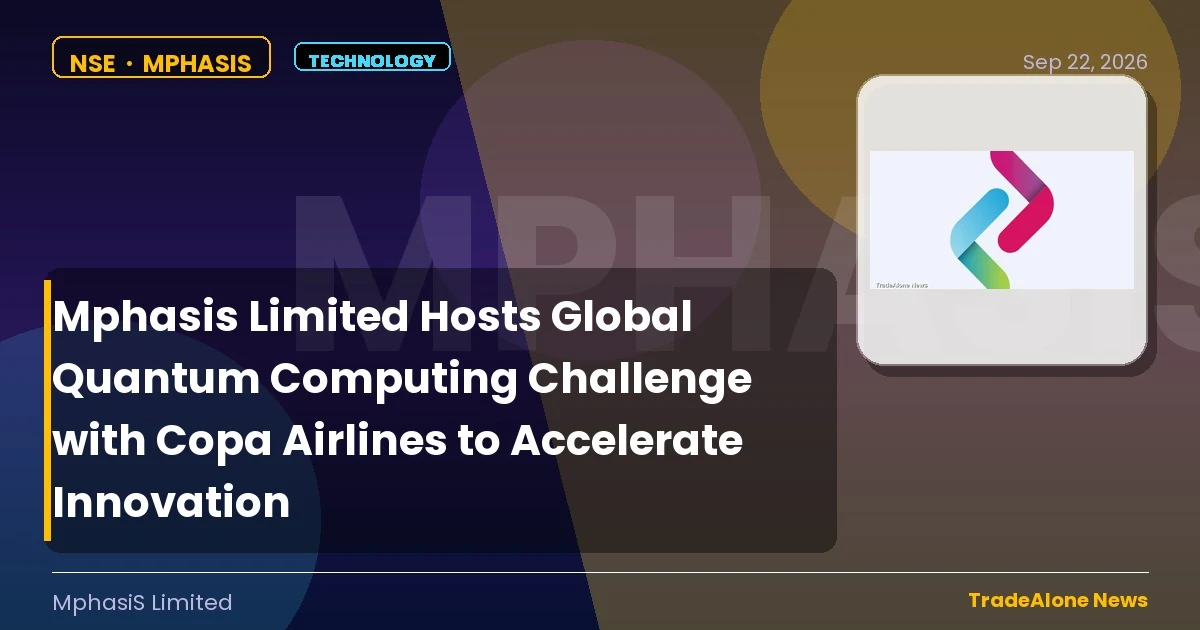 Mphasis Limited Mphasis Quantum Computing Challenge