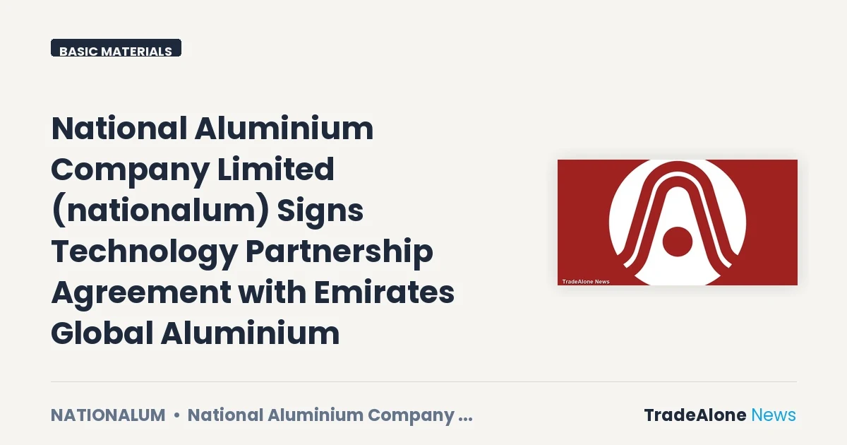 National Aluminium Company Limited Nationalum Q3 FY27 Partnership