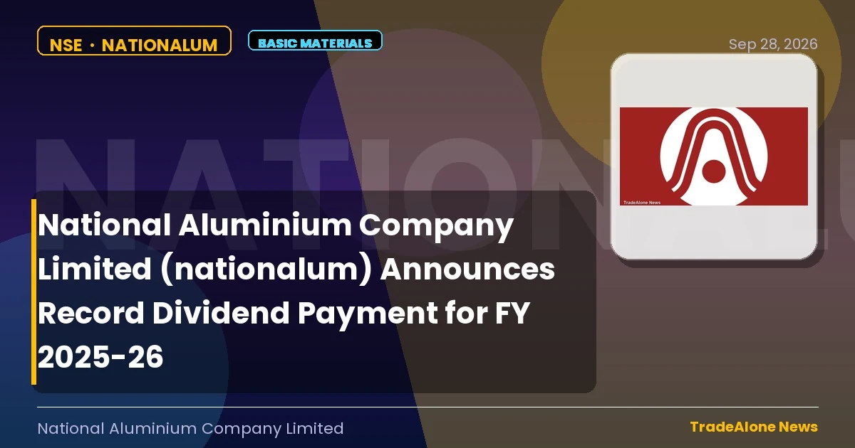National Aluminium Company Limited Nationalum FY 2026 Dividend