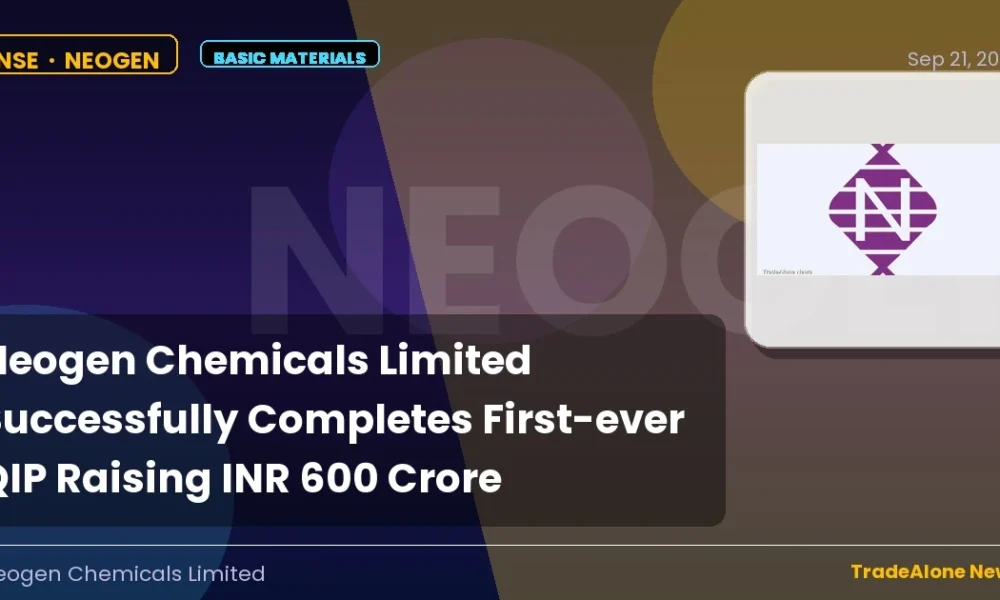Neogen Chemicals Limited QIP Sep 2026