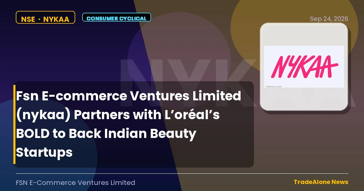 Fsn E-commerce Ventures Limited NYKAA BOLD Partnership