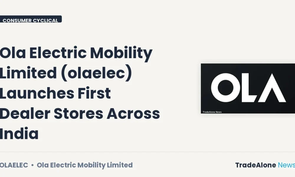 Ola Electric Mobility Limited Olaelec Q3 FY26 Dealer Stores