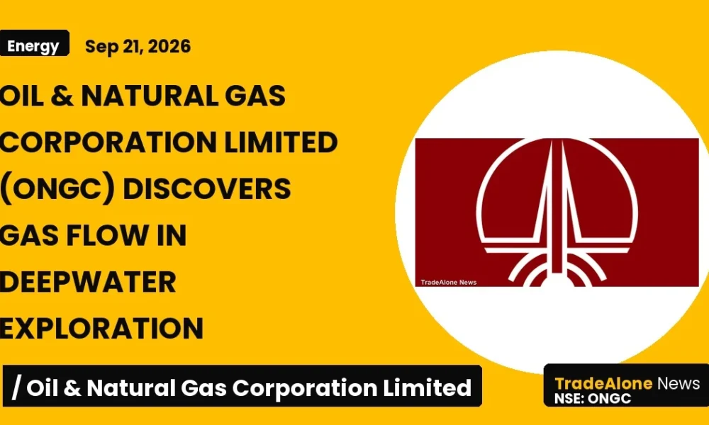 Oil & Natural Gas Corporation Limited ONGC Deepwater Gas Discovery