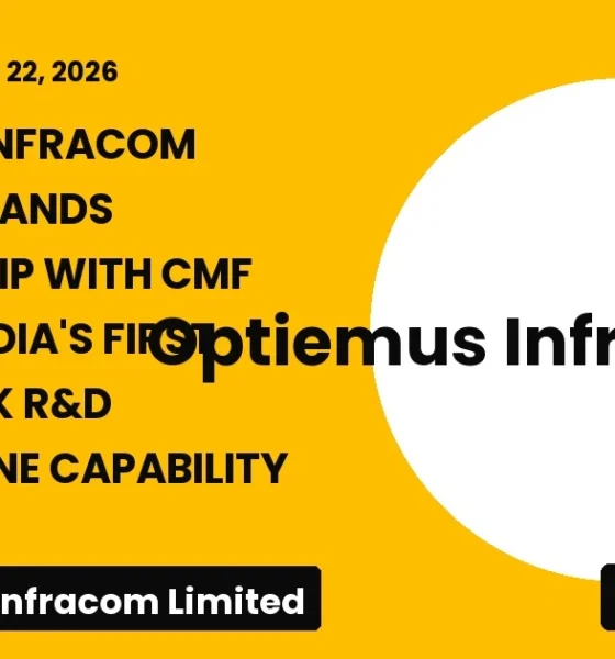 Optiemus Infracom Limited Optiemus Q3 FY26 Partnership