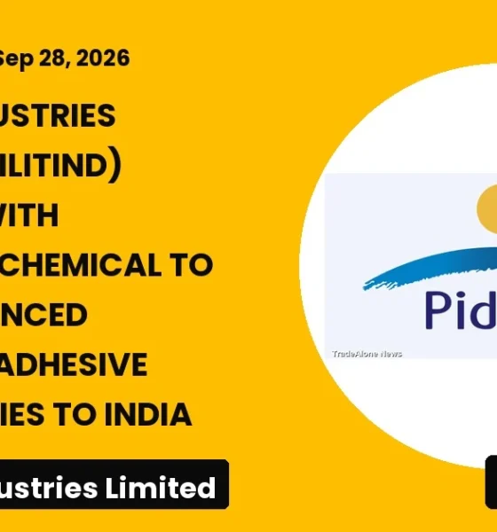 Pidilite Industries Limited Pidilitind September 2026 Partnership