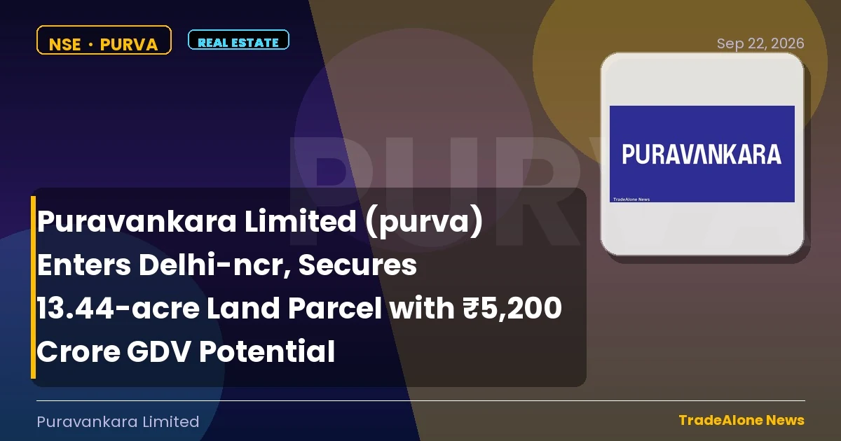 Puravankara Limited PURVA FY27 Land Acquisition