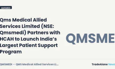 Qms Medical Allied Services Limited NSE Qmsmedi Partnership Event