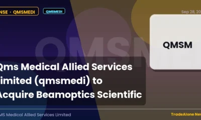 Qms Medical Allied Services Limited Qmsmedi Acquisition Beamoptics Scientific