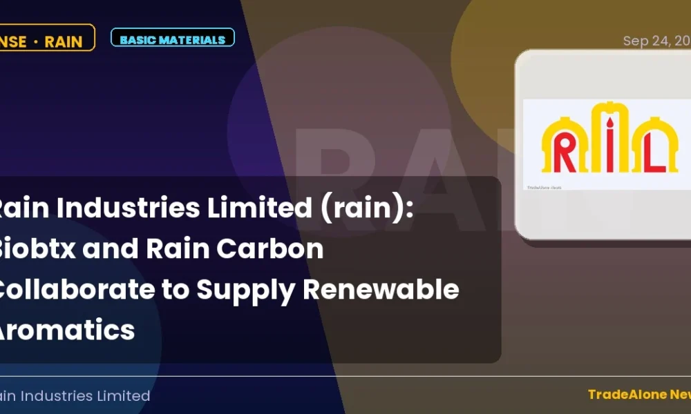 Rain Industries Limited RAIN Biobtx Collaboration