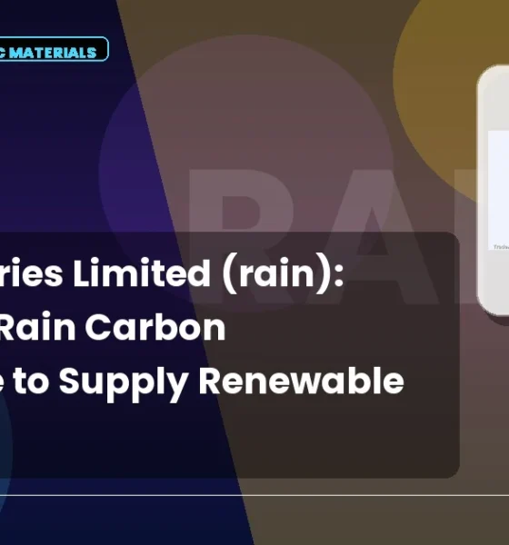 Rain Industries Limited RAIN Biobtx Collaboration