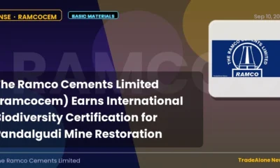 The Ramco Cements Limited Ramcocem Biodiversity Certification