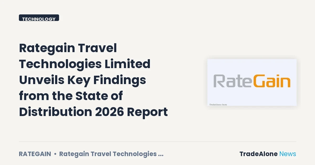 Rategain Travel Technologies Limited Rategain State of Distribution 2026