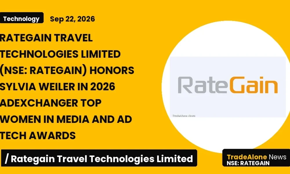 Rategain Travel Technologies Limited NSE Rategain Sylvia Weiler Honor 2026