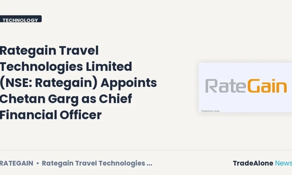 Rategain Travel Technologies Limited NSE Rategain CFO Appointment