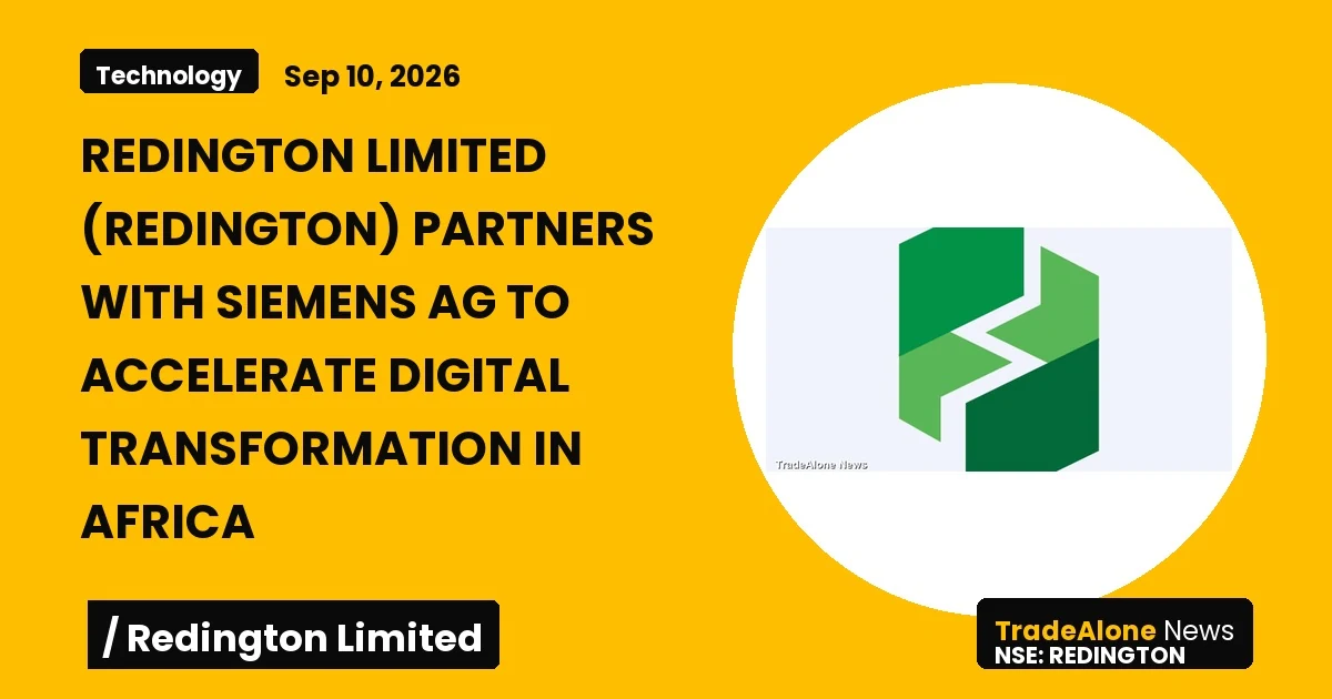 Redington Limited Redington Q3 FY26 Siemens AG Partnership