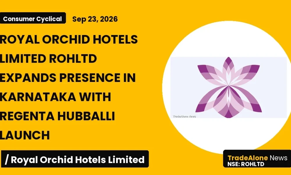 Royal Orchid Hotels Limited Rohltd Expansion Hubballi 2026