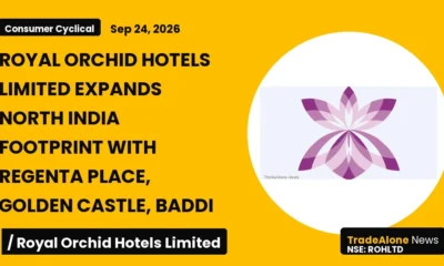 Royal Orchid Hotels Limited Rohltd Expansion Regenta Place Golden Castle Baddi