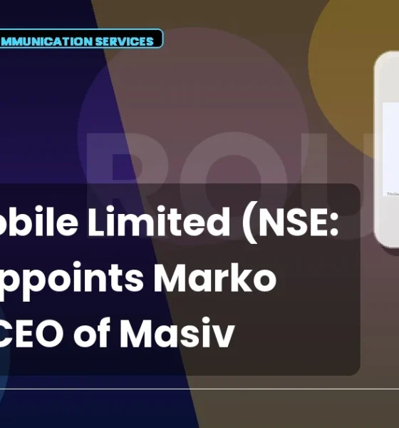 Route Mobile Limited ROUTE CEO Marko Erkic Masiv Appointment