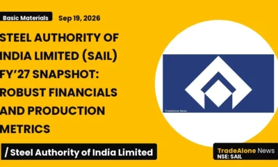 Steel Authority of India Limited SAIL FY27 Snapshot