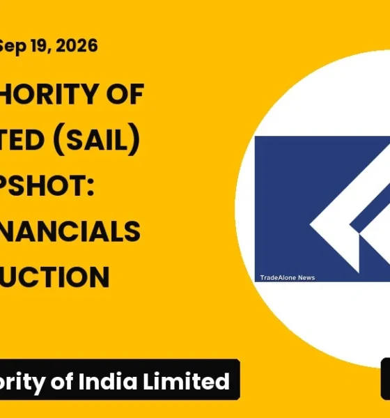 Steel Authority of India Limited SAIL FY27 Snapshot
