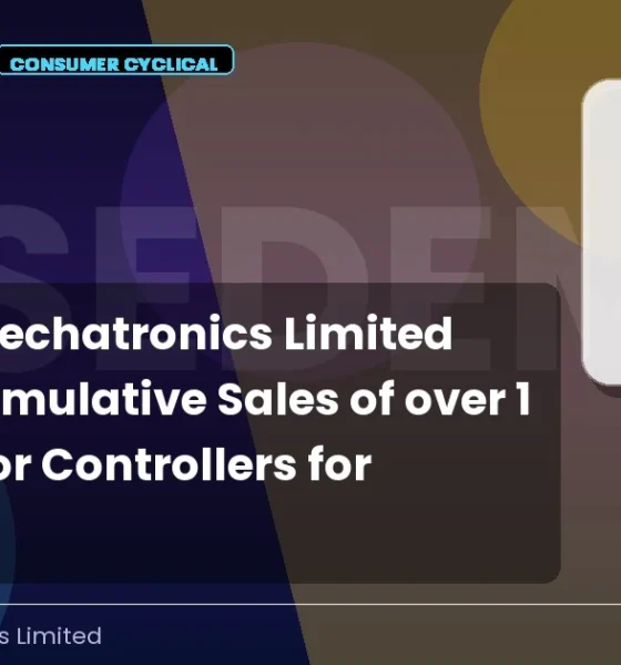 Sedemac Mechatronics Limited NSE Sedemac Q3 Fy26-27 Cumulative Sales Milestone