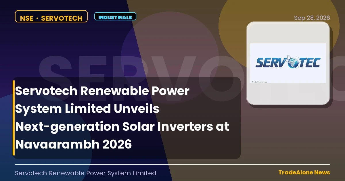 Servotech Renewable Power System Limited Servotech Navaarambh 2026