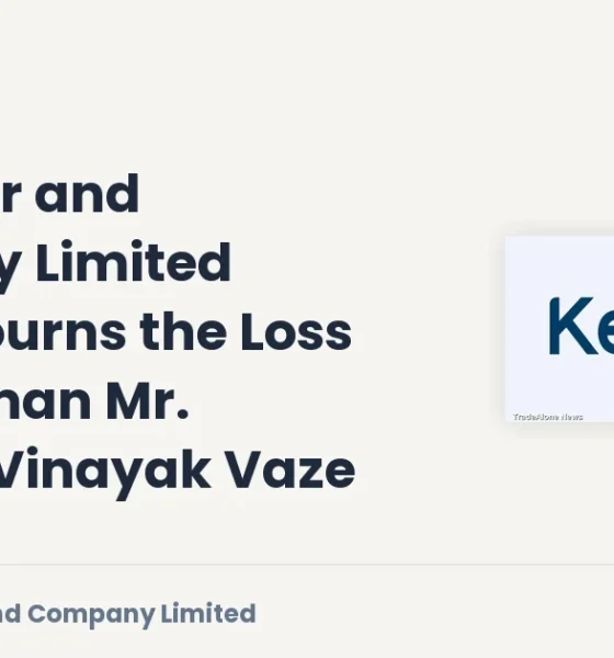 S H Kelkar and Company Limited SHK Chairman Death