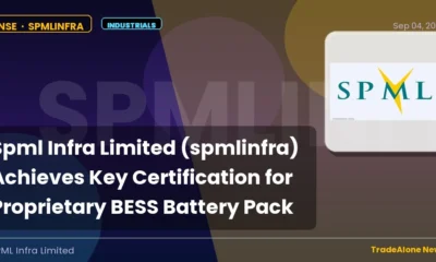 Spml Infra Limited Spmlinfra BESS Certification
