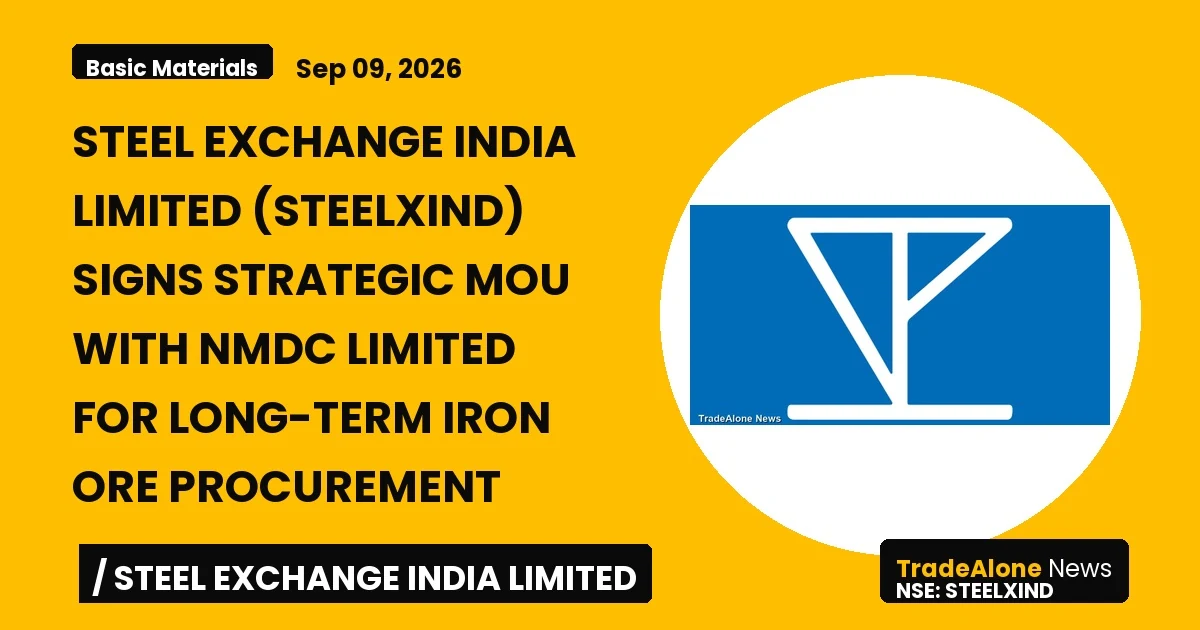Steel Exchange India Limited NSE: Steelxind Strategic Partnership