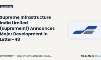 Supreme Infrastructure India Limited Supremeinf Letter-48