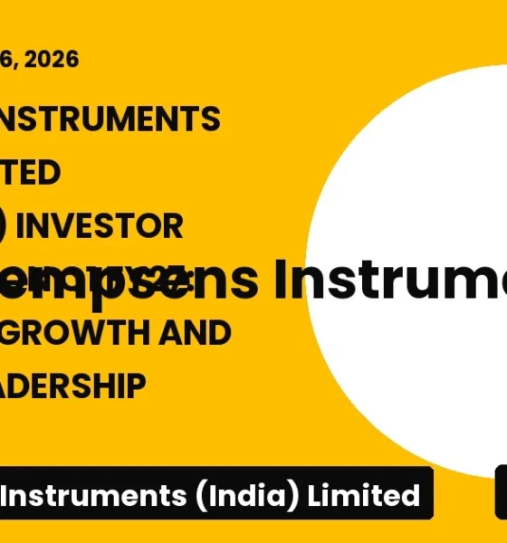 Tempsens Instruments (india) Limited Tempsens Q1 FY27