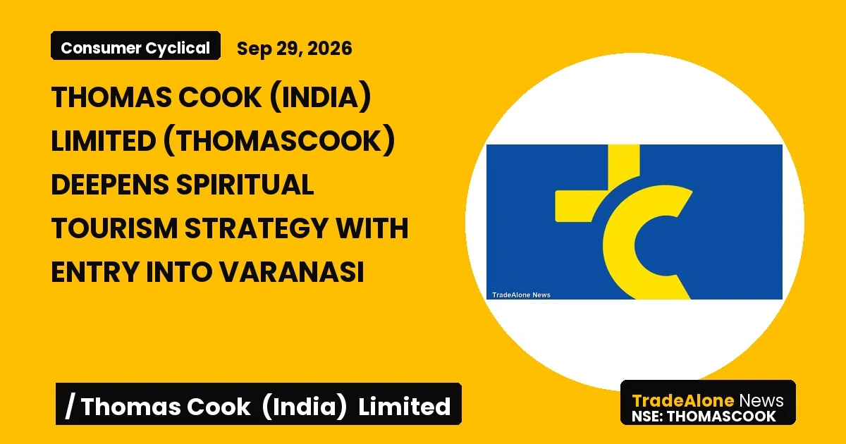 Thomas Cook (india) Limited Thomascook Q3 FY27 Spiritual Tourism Expansion