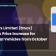 Tata Motors Limited TMCV Price Increase October 2026