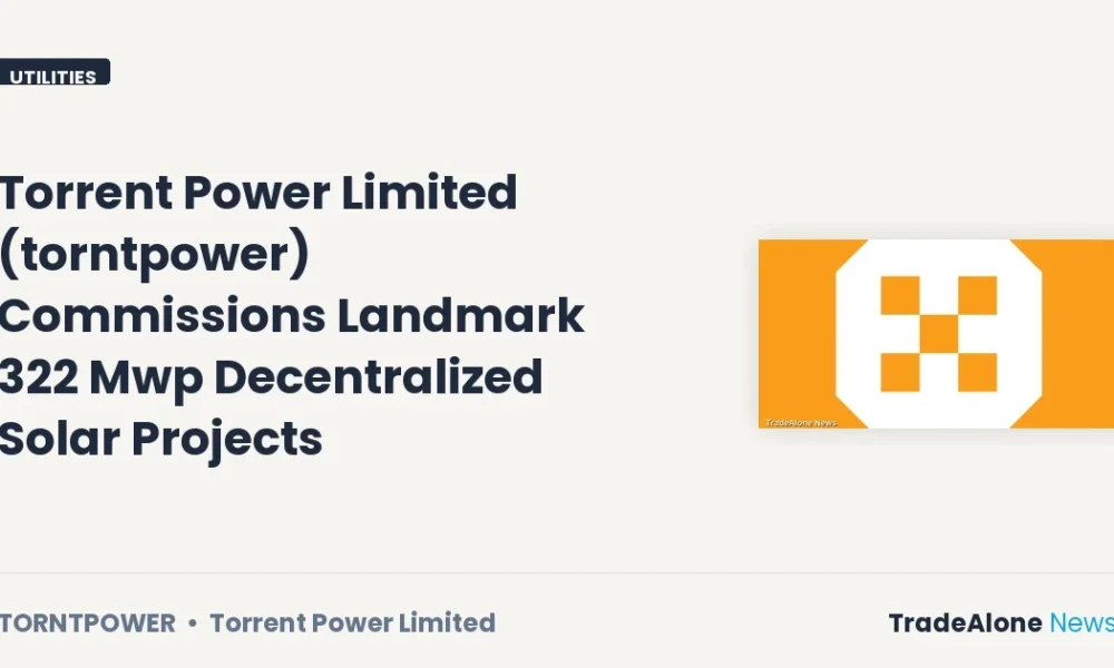 Torrent Power Limited NSE Torntpower Solar Projects