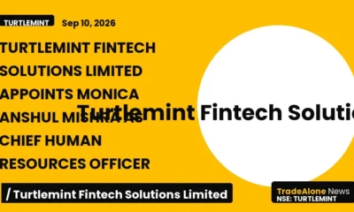 Turtlemint Fintech Solutions Limited Turtlemint CHRO Appointment