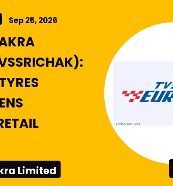 Tvs Srichakra Limited Tvssrichak Q3 FY27 Retail Expansion