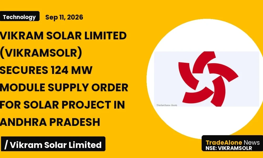 Vikram Solar Limited Vikramsolr 124 MW Order