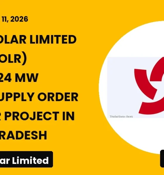 Vikram Solar Limited Vikramsolr 124 MW Order
