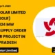 Vikram Solar Limited Vikramsolr 124 MW Order
