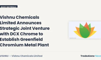 Vishnu Chemicals Limited Vishnu Joint Venture DCX Chrome September 2026