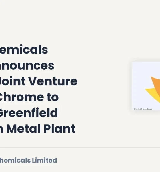Vishnu Chemicals Limited Vishnu Joint Venture DCX Chrome September 2026